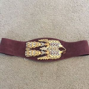 Vintage Eunice Carter statement belt